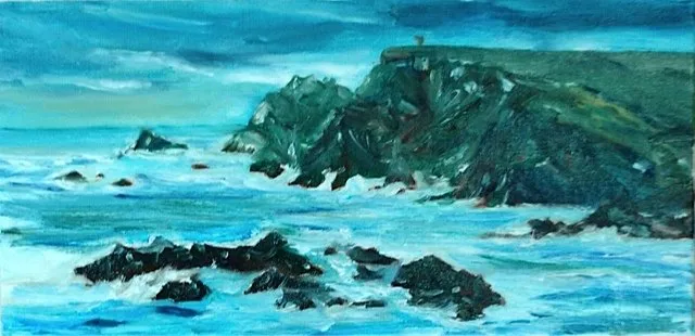 Mer d'irlande, huile de Béhenne