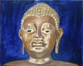 Bouddha cuivre