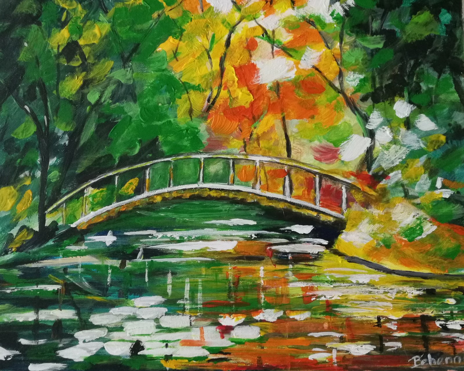 Pont en sous bois