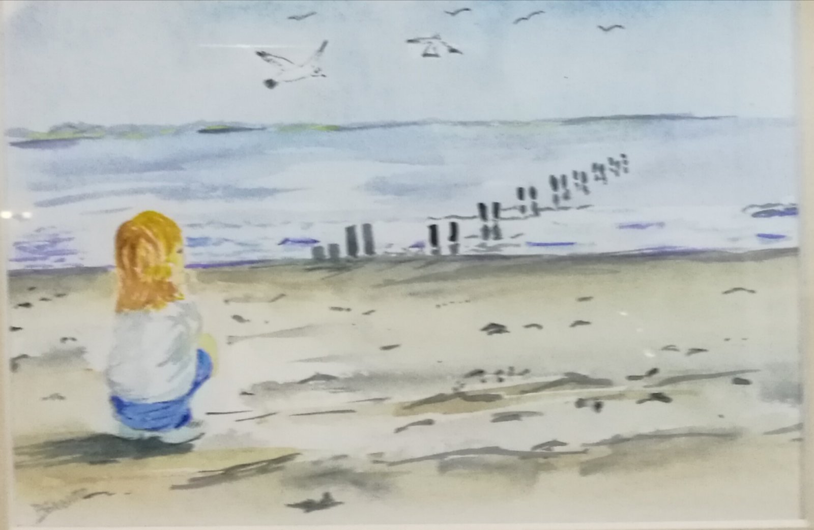 En regardant la mer...
