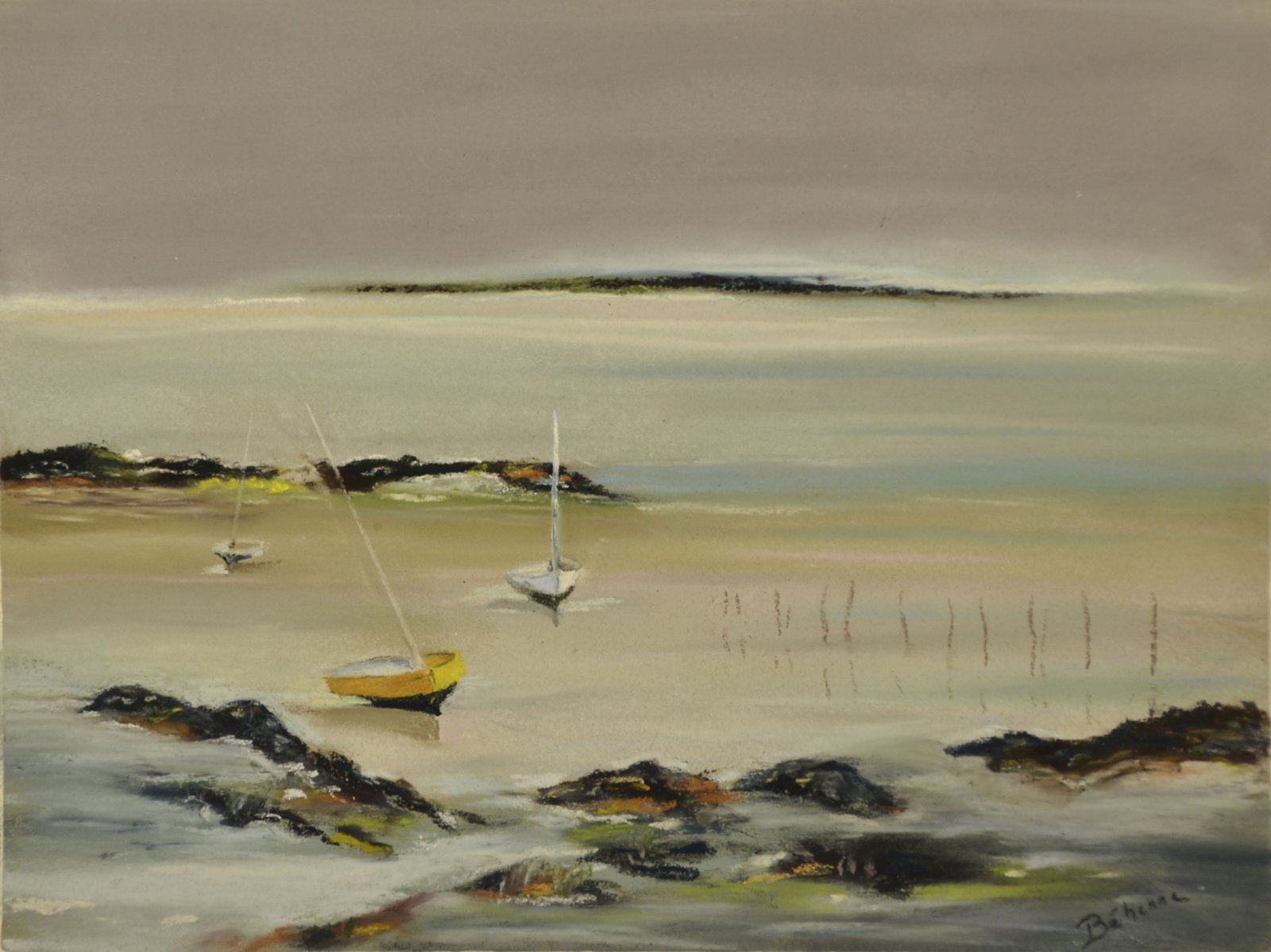 A marée basse