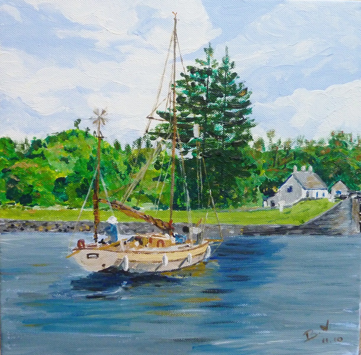 Retour du pêcheur