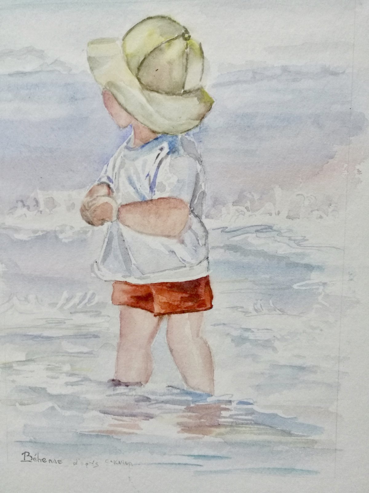 La mer m'éclabousse