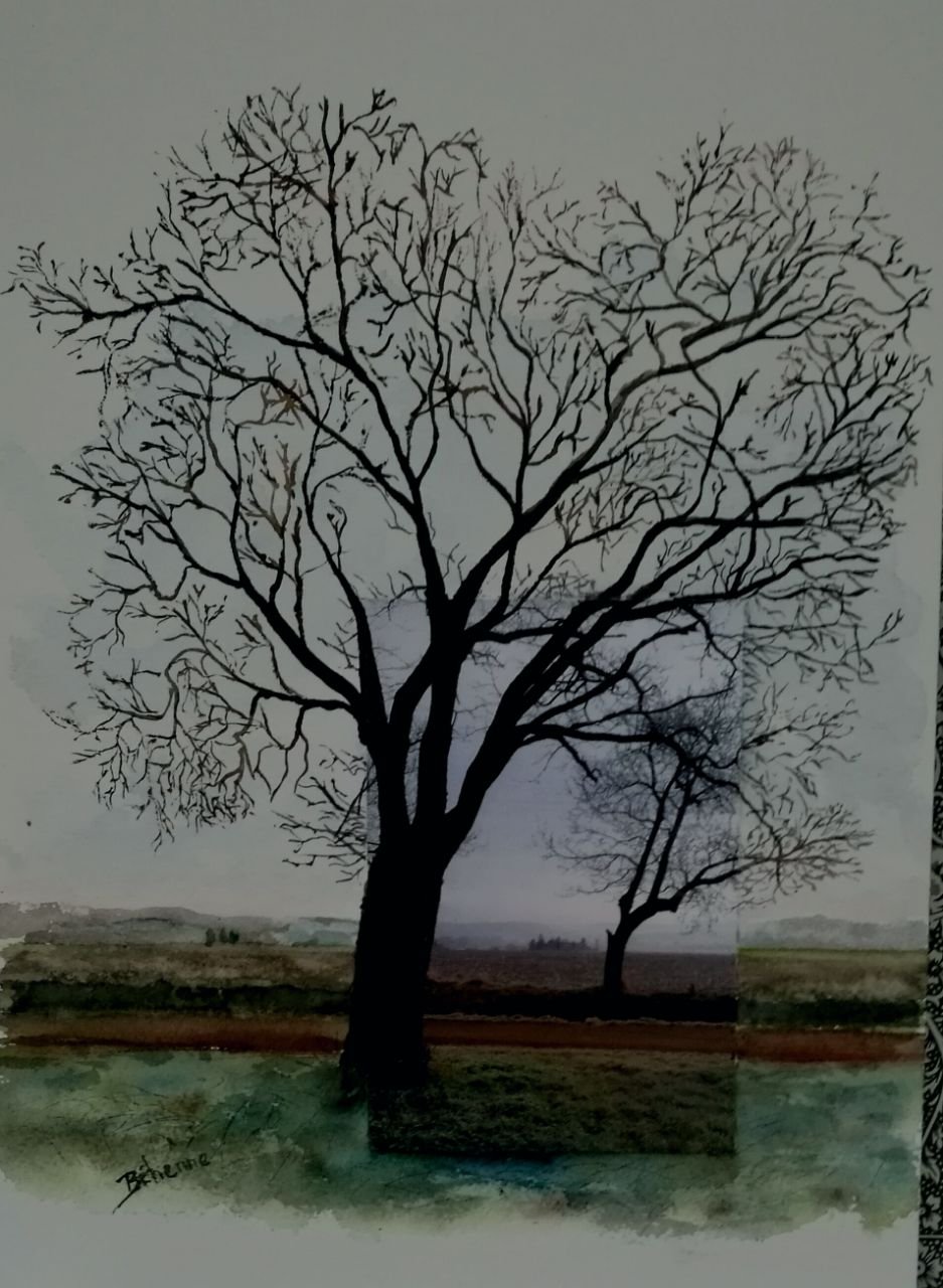 Arbre photo peinture